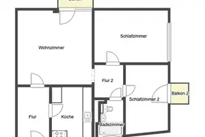 Bezugsfertige 3-Zimmer-Wohnung mit 2 Balkonen  und sagenhaftem Blick über Ingolstadt – Ingolstadt – Vorschaubild 17