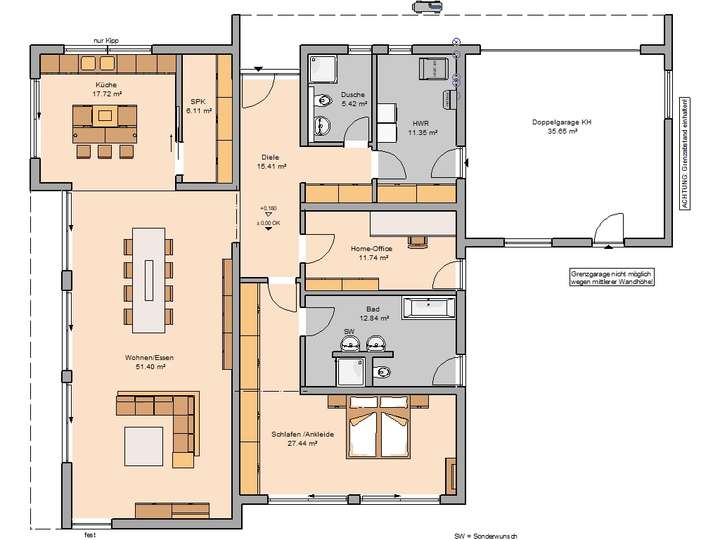 Grundriss Erdgeschoss