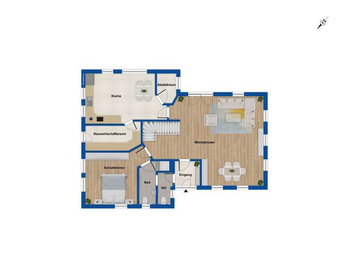 Grundriss Erdgeschoss