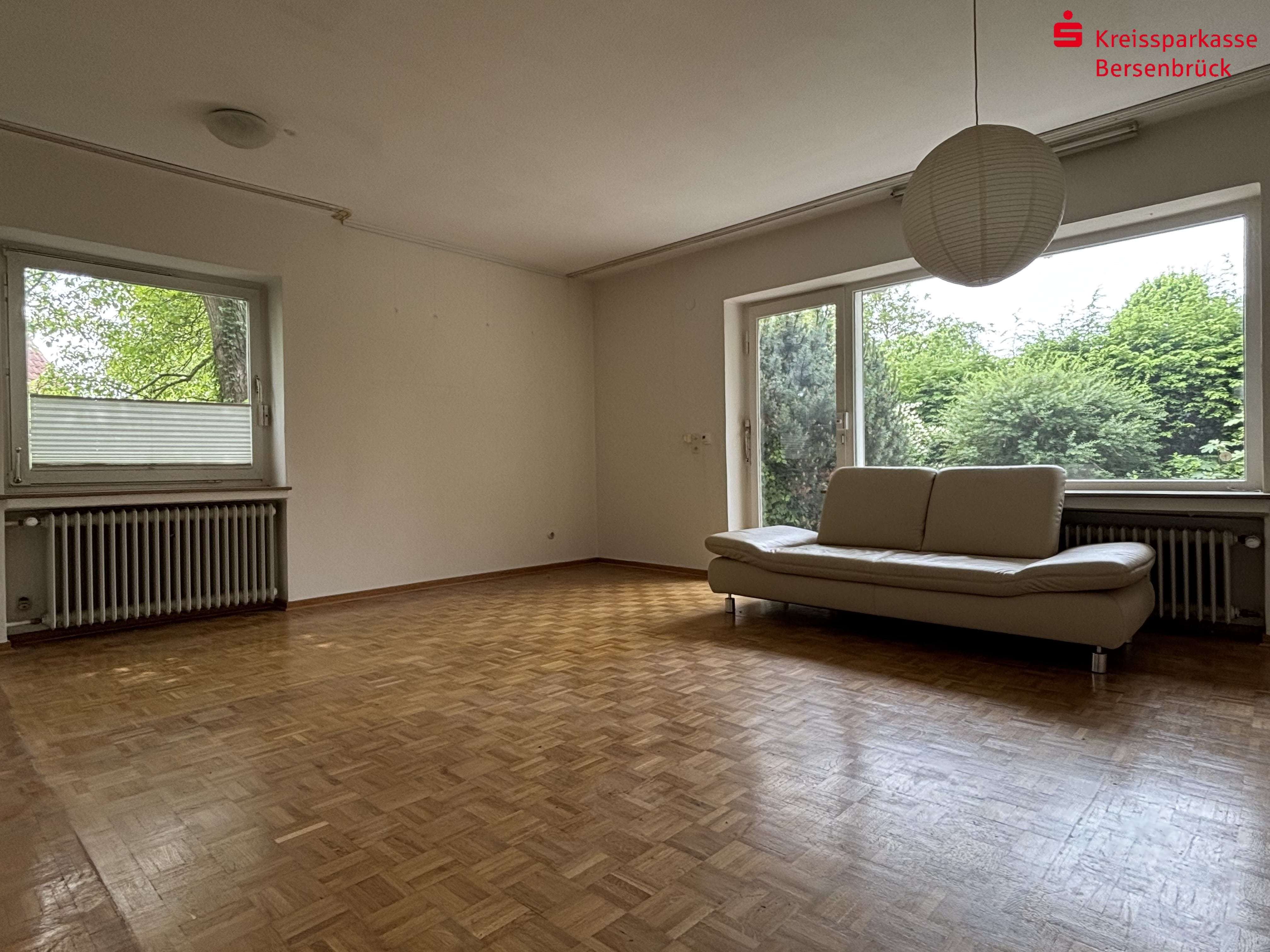 Immobilie in Bramsche - Idyllisches Zweifamilienhaus in der Bramscher Gartenstadt - Bild 0