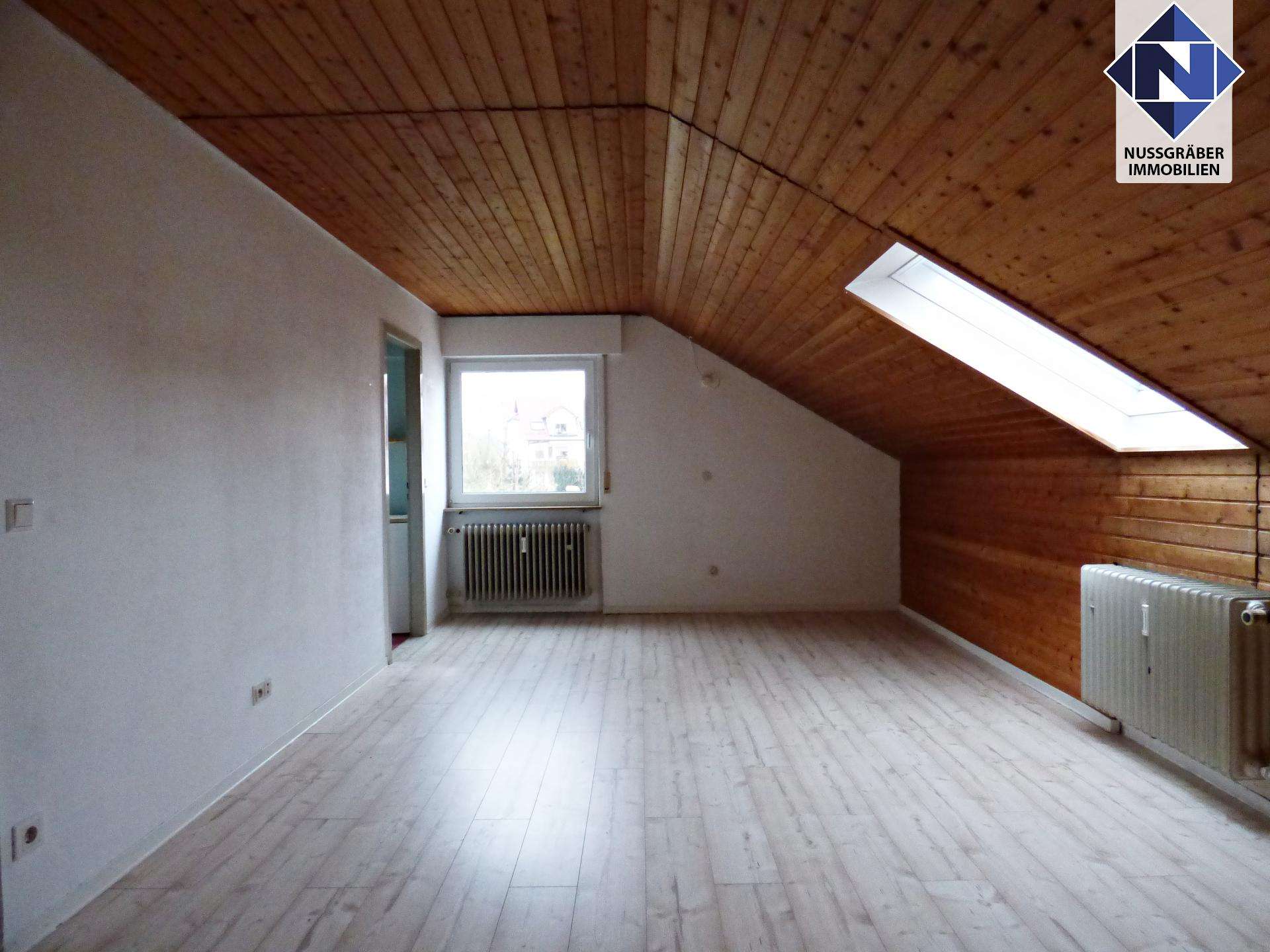 Immobilie in Hochdorf - Gemütliche 3,5-Zimmer-Wohnung im Dachgeschoss mit Hobbyraum und Stellplatz - Bild 1