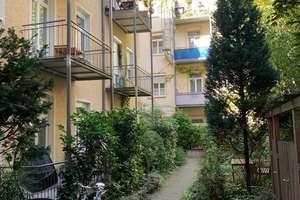 Erstbezug, Designrenovierte 1,5 Zimmer Altbau in ruhigem Hinterhof mit Balkon – Schlörstrasse 8, 80634 Neuhausen, München – Vorschaubild 4