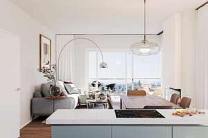 Neubau-Penthouse mit einmaligem Weitblick 
– Ein Projekt der Ambienta Bau Consult – Baustart erfolg – Die vollständige Adresse der Immobilie erhältst du vom Anbieter., 1129 Pieschen-Nord/Trachenberge, Dresden – Vorschaubild 5