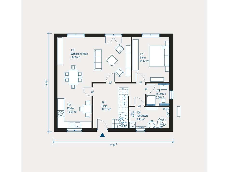 Grundriss EG
