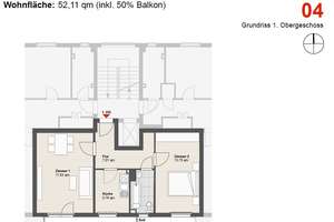 2-Zimmer-Wohnung mit großem Balkon in Top-Lage – Berlin-Wilmersdorf – Die vollständige Adresse der Immobilie erhältst du vom Anbieter., 10715 Wilmersdorf, Berlin – Vorschaubild 12