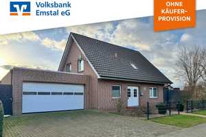 Für Familien gemacht: Freistehendes (Zwei-)Familienhaus mit Wintergarten u. Sonnenstrom in Dersum! – Emsland (Kreis) – Vorschaubild 1