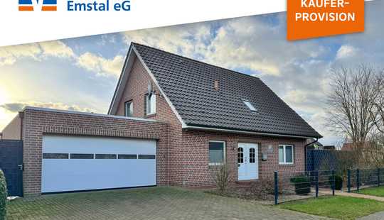 Bild von Für Familien gemacht: Freistehendes (Zwei-)Familienhaus mit Wintergarten u. Sonnenstrom in Dersum!