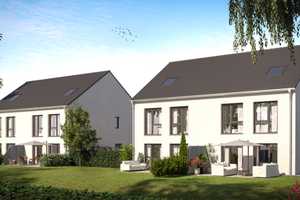 Wir bauen: Doppelhaushälfte mit Stellplatz, PV, Wärmpumpe, Terrasse und Garten (provisionsfrei) – Breite Straße 49A, 42369 Wuppertal – Vorschaubild 1