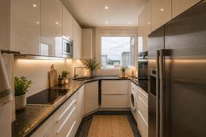 Über Münchens Dächern: moderne 4-Zi.-Whg. mit zwei Balkonen, EBK und TG-Stellplatz – Elektrastrasse 5, 81925 Parkstadt, München – Vorschaubild 7