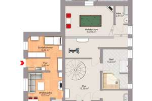 für gehobene Ansprüche: viel Platz, modernisiert & energetisch auf dem neuesten Stand  – Die vollständige Adresse der Immobilie erhältst du vom Anbieter., 64291 Wixhausen, Darmstadt – Vorschaubild 23