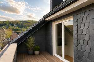 Möbliertes Designer Penthouse mit Sauna, Aufzug und Loggia – Simonsstraße 23, 42117 Elberfeld West, Wuppertal – Vorschaubild 8