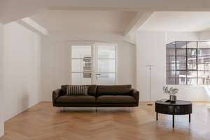 Penthouse mit Dachterrasse, Sichtbeton, Travertinbädern und Fischgrätparkett – Friedrichstraße 112, 40217 Friedrichstadt, Düsseldorf – Vorschaubild 10