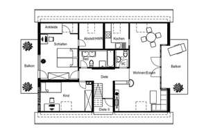 Stilvolle 3,5 Zimmer - Dachgeschosswohnung - Perfekt für Paare und Familien! – Die vollständige Adresse der Immobilie erhältst du vom Anbieter., 76228 Wolfartsweier, Karlsruhe – Vorschaubild 17