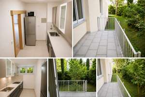 Modernisierte Gartenwohnung mit neuer Einbauküche, Terrasse und ruhiger Grünlage - Isarnähe! – Quagliostr. 11, 81543 Siebenbrunn, München – Vorschaubild 1
