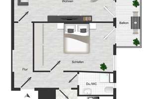 Elegante Ruhe in Mitte: 2 Zimmer & Südbalkon im energieoptimierten Gartenhaus. – Die vollständige Adresse der Immobilie erhältst du vom Anbieter., 10115 Mitte (Ortsteil), Berlin – Vorschaubild 8