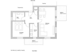 Charmante und helle 2-Zimmer-Wohnung im Villenviertel von  München-Pasing – Die vollständige Adresse der Immobilie erhältst du vom Anbieter., 81243 Pasing, München – Vorschaubild 9