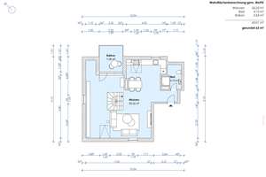 X-Viertel // Moderne Maisonettewohnung mit Loggia und stilvollem Wohnambiente! – Die vollständige Adresse der Immobilie erhältst du vom Anbieter., 48147 Kreuz, Münster – Vorschaubild 3