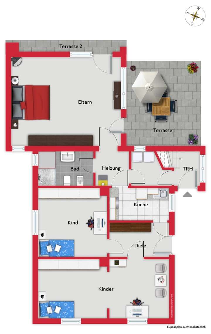 Grundriss Erdgeschoss