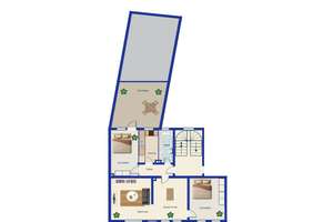 Stilvolle 3-4 Zimmer-Wohnung mit großzügiger Terrasse im Herzen von Braunschweig – Die vollständige Adresse der Immobilie erhältst du vom Anbieter., 38100 Innenstadt, Braunschweig – Vorschaubild 5