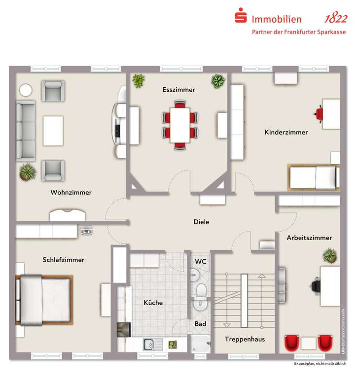 Grundriss 2. Obergeschoss