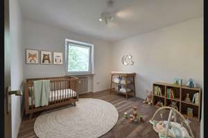 Ruhig mit Parkblick in Feldmoching! 3 Zimmer, renoviert, bezugsfrei, Balkon, ohne Provision – Gustav-Schiefer-Straße 26, 80995 Lerchenau-West, München – Vorschaubild 19