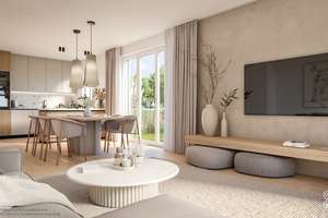 2-Zi.-Gartenwhg. mit großzügigem Wohn- u. Essbereich u. Terrasse in Südausrichtung – Schmetterlingsstraße 1, 85551 Kirchheim bei München – Vorschaubild 3