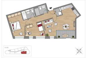 I Urban wohnen im OSTFORUM Leipzig I  moderne Wohnungen in zentraler Stadtlage I – Prager Straße 30b, 4103 Zentrum-Südost, Leipzig – Vorschaubild 2