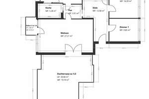 "Oben ist es am Schönsten"
4-Zimmer Dachterrassenwhg. Hell, ruhig und zentral in Garching b. Münche – Die vollständige Adresse der Immobilie erhältst du vom Anbieter., 85748 Garching bei München – Vorschaubild 21