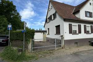 Doppelhaushälfte von 1925 in Offenbach-Tempelsee – ruhige Anliegerstraße am Waldrand, 610 m² Grundst