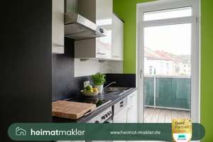 Gepflegte 2-Zimmer-Wohnung mit Balkon in Lindenau – vermietet