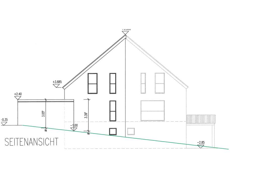 Immobilie in Pluwig - Modernes großes Wohnhaus in gefragter Lage von Pluwig mit schöner Weitsicht  - Bild 1