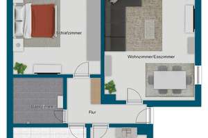 RESERVIERT!!! Vollvermietetes Zweifamilienhaus mit Doppelgarage – Ideale Kapitalanlage – Die vollständige Adresse der Immobilie erhältst du vom Anbieter., 45145 Frohnhausen, Essen – Vorschaubild 24