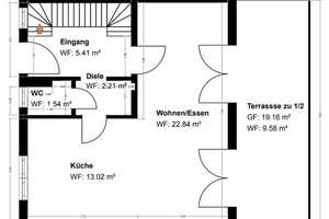 Unverbauter Blick & sofort bezugsfrei! Hochmoderne Doppelhaushälfte in Massivbauweise mit PV-Anlage! – Ebersberg (Kreis) – Vorschaubild 14
