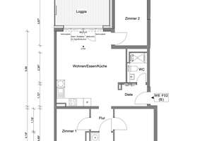 Darmstadt-Mitte Erstbezug: 4-Zimmer-Wohnung mit Garten, Loggia – Eschollbrücker Straße 10, 64295 Mitte, Darmstadt – Vorschaubild 13