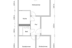 3-Raumwohnung in sehr schöner Lage zu vermieten – E.-Grube-Str. 139, 8062 Neuplanitz, Zwickau – Vorschaubild 2