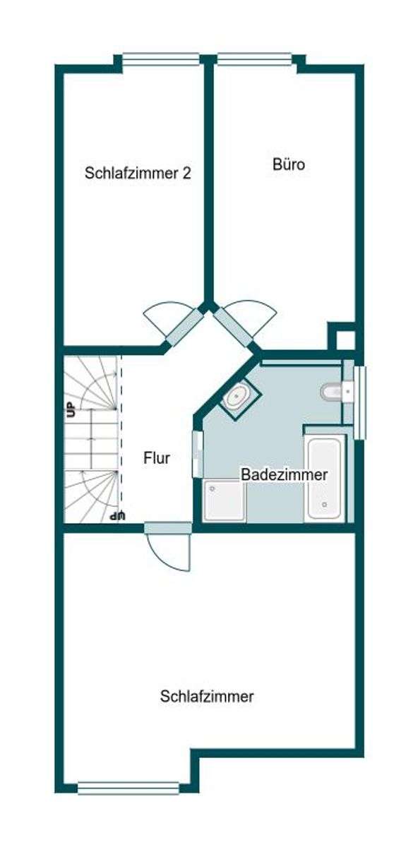 Grundriss Skizze 1.OG