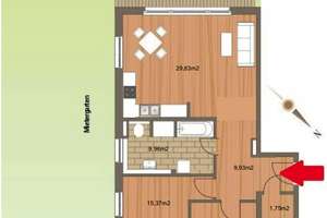Helle 3-Zimmer-Wohnung mit 168 m² Privatgarten im Hinterhof - Alt-Hohenschönhausen – Sandinostraße 2C, 13055 Alt-Hohenschönhausen, Berlin – Vorschaubild 18