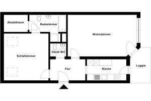 Hannover-Bothfeld: Helle 2-Zimmer-Wohnung in großartiger Lage – Die vollständige Adresse der Immobilie erhältst du vom Anbieter., 30659 Bothfeld, Hannover – Vorschaubild 8