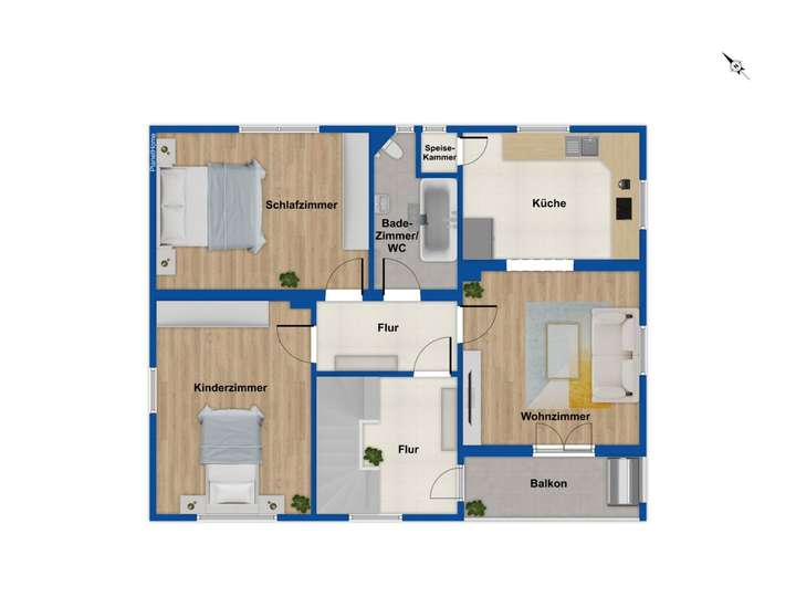 Grundriss - Obergeschoss