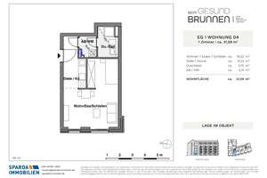 Kompakte 1-Zimmer-Wohnung mit top Anbindung! – Die vollständige Adresse der Immobilie erhältst du vom Anbieter., 20537 Borgfelde, Hamburg – Vorschaubild 2