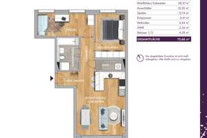  * Exklusiv am Auenwald – Neubau-3-Zimmerwohnung mit Blick ins Grüne* ab 4/26 / ERSTBEZUG *** – Friedrich-Bosse-Straße 67, 4159 Möckern, Leipzig – Vorschaubild 13
