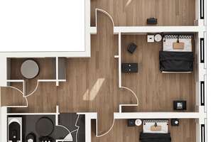 Helle und freistehende 3,5-Zimmer-Wohnung in zentraler Lage – Die vollständige Adresse der Immobilie erhältst du vom Anbieter., 10247 Friedrichshain, Berlin – Vorschaubild 5