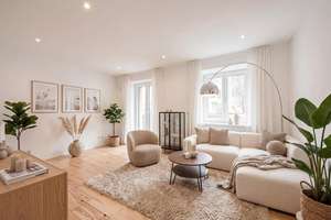 Energetisch saniertes Haus - Ruhige 2,5-Zimmer Wohnung im Hochparterre in der Maxvorstadt – Keuslinstraße 7a, 80798 Neuschwabing, München – Vorschaubild 4