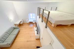 AB 01.08.2026, NEU SANIERT 2024,  MÖBLIERTES 32QM 1-ZIMMER APARTMENT REGENSBURG ZENTRUM 80M VOM DOM – Die vollständige Adresse der Immobilie erhältst du vom Anbieter., 93047 Innenstadt, Regensburg – Vorschaubild 4