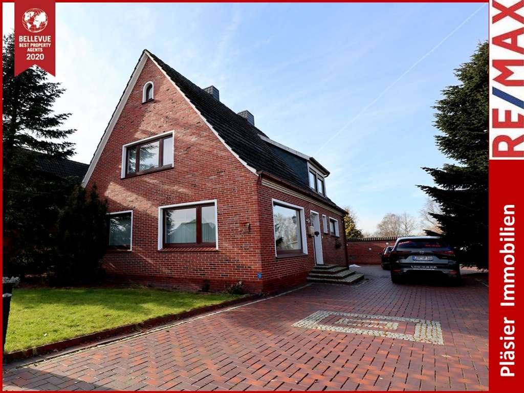 Immobilie in Rhauderfehn - EFH im Zentrum von Rhauderfehn * 6 ZKB * Kanallage * Bj. 1962 * 1294 m² Grundstück * - Bild 0