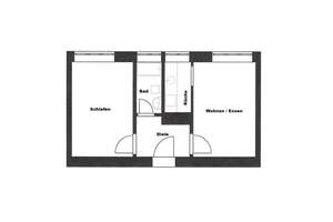 2-Zi-Wohnung - in ruhiger Lage - Nähe Nymphenburger Str.  U-Bahnstation Maillingerstr. – Die vollständige Adresse der Immobilie erhältst du vom Anbieter., 80636 Sankt Vinzenz, München – Vorschaubild 10