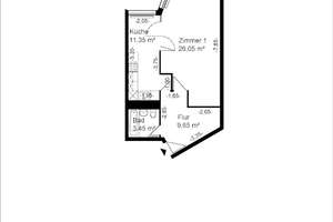 1 Zimmer in Gropiusstadt – Zwickauer Damm 12, 12353 Gropiusstadt, Berlin – Vorschaubild 9