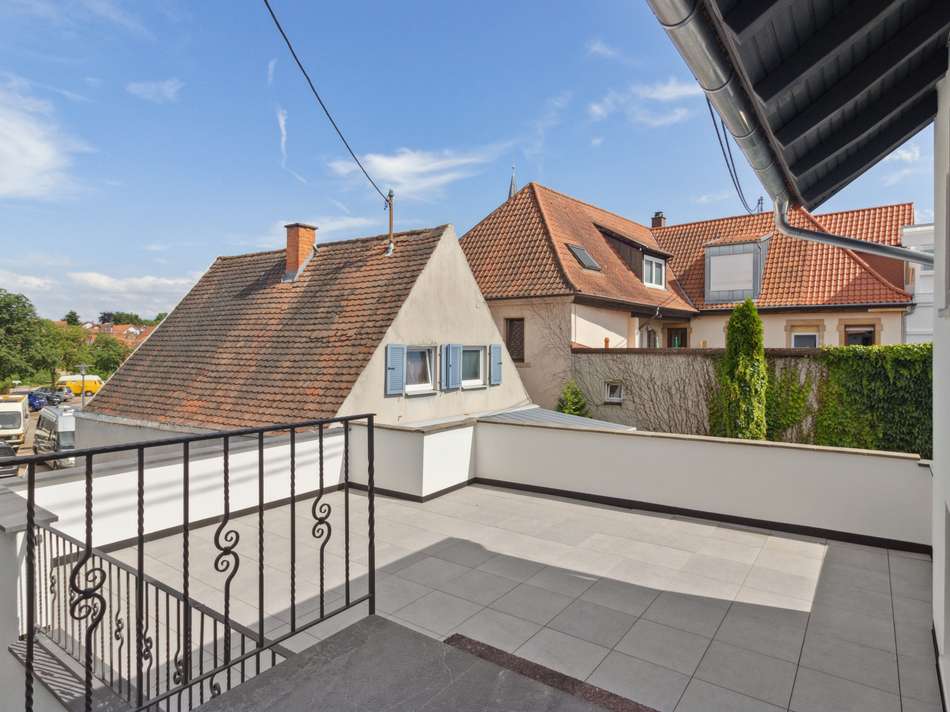 Terrasse Wohnung OG