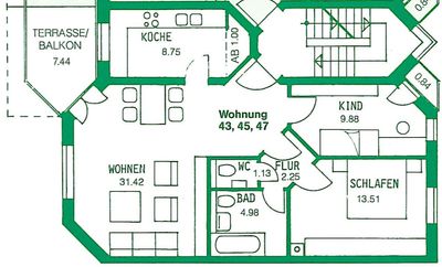 Großzügige 3 Zimmer Erdgeschosswohnung zum Verkauf!!!