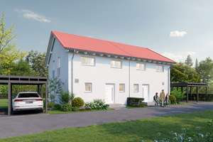 Ruhige Neubau-Doppelhaushälfte – modern, lichtdurchflutet mit Süd-/Ostgarten & Carport – Die vollständige Adresse der Immobilie erhältst du vom Anbieter., 85716 Unterschleißheim – Vorschaubild 3